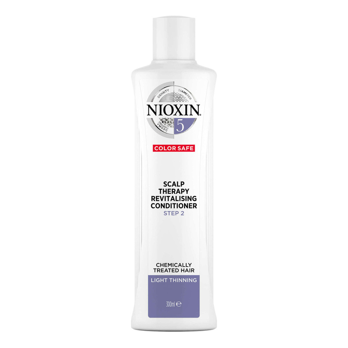 Nioxin System 5 scalp therapy revitalising conditioner odżywka do włosów lekko przerzedzonych i poddanych zabiegom chemicznym 300ml
