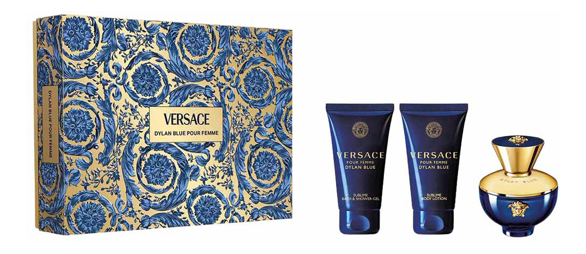 Zestaw woda perfumowana spray 50ml + balsam do ciała 50ml + żel pod prysznic 50ml