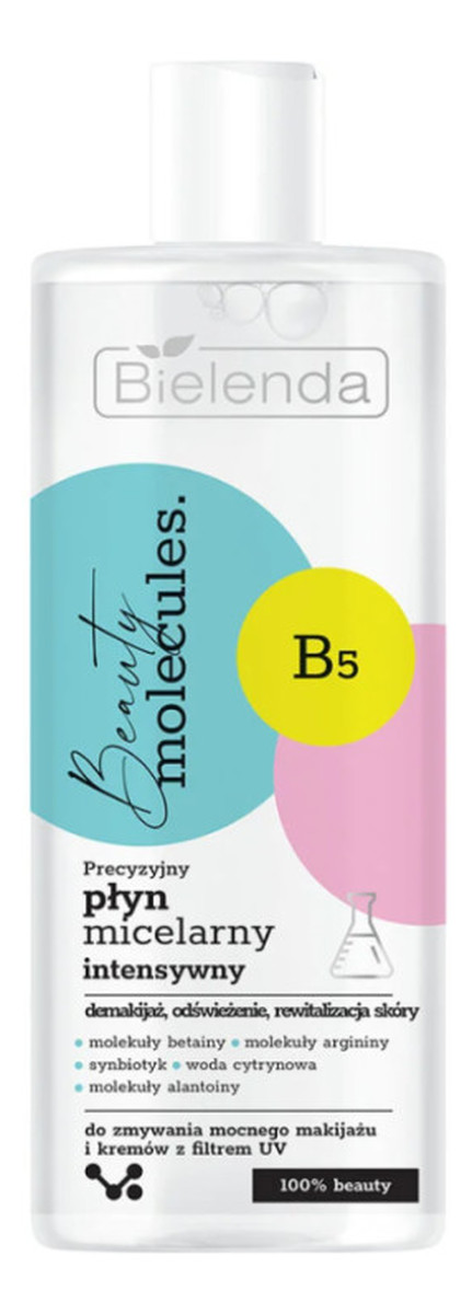 Beauty Molecules.Precyzyjny Płyn micelarny intensywny - do zmywania mocnego makijażu
