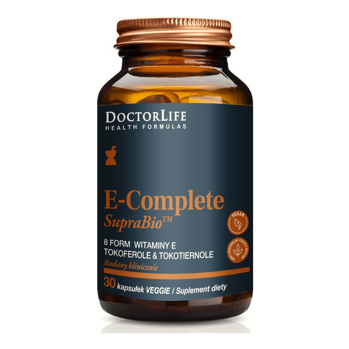 Doctor Life E-complete suprabio 8 witamin e nowej generacji suplement diety 30 kapsułek