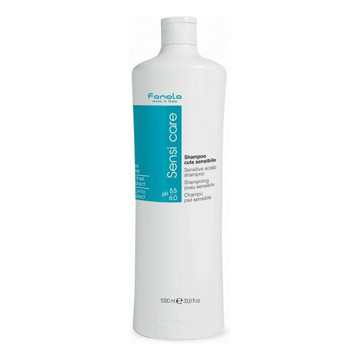 Fanola Sensi care shampoo szampon łagodzący do wrażliwej skóry głowy 1000ml