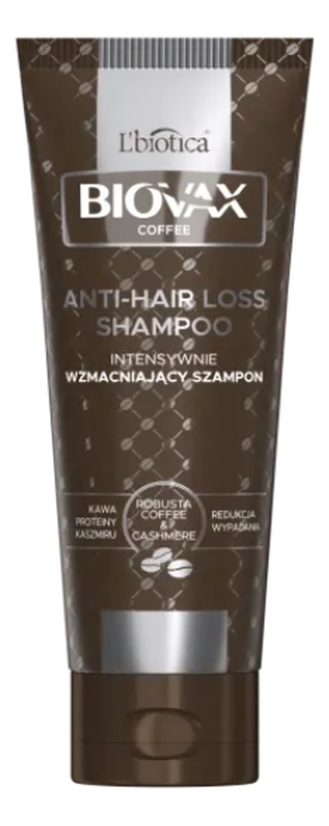 Szampon do włosów intensywnie wzmacniający - Kawa i Proteiny Kaszmiru
