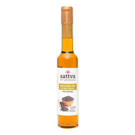 Olej musztardowy Nierafinowany Zimnotłoczony 100% Natural