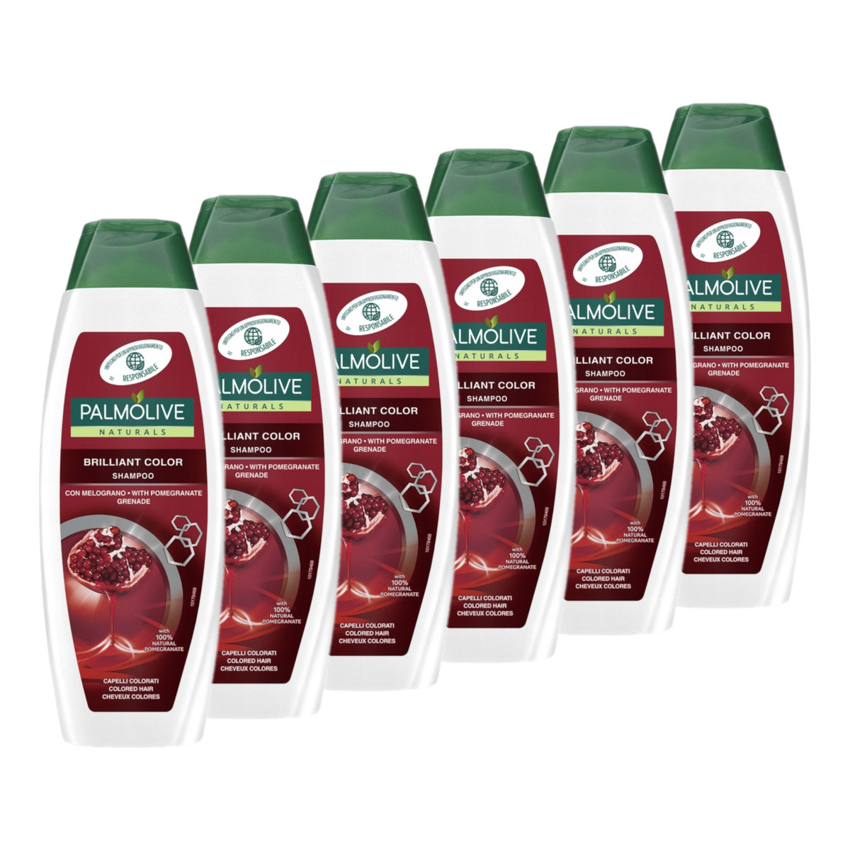 Palmolive Naturals Brilliant Color Szampon do Włosów Farbowanych 6x350ml