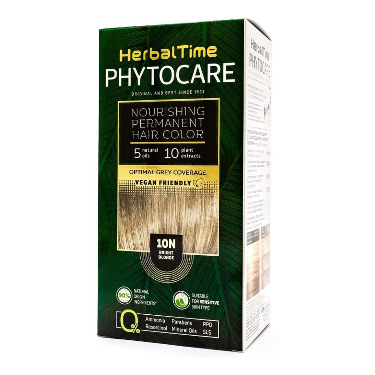 Herbal Time Phytocare Farba do włosów naturalna