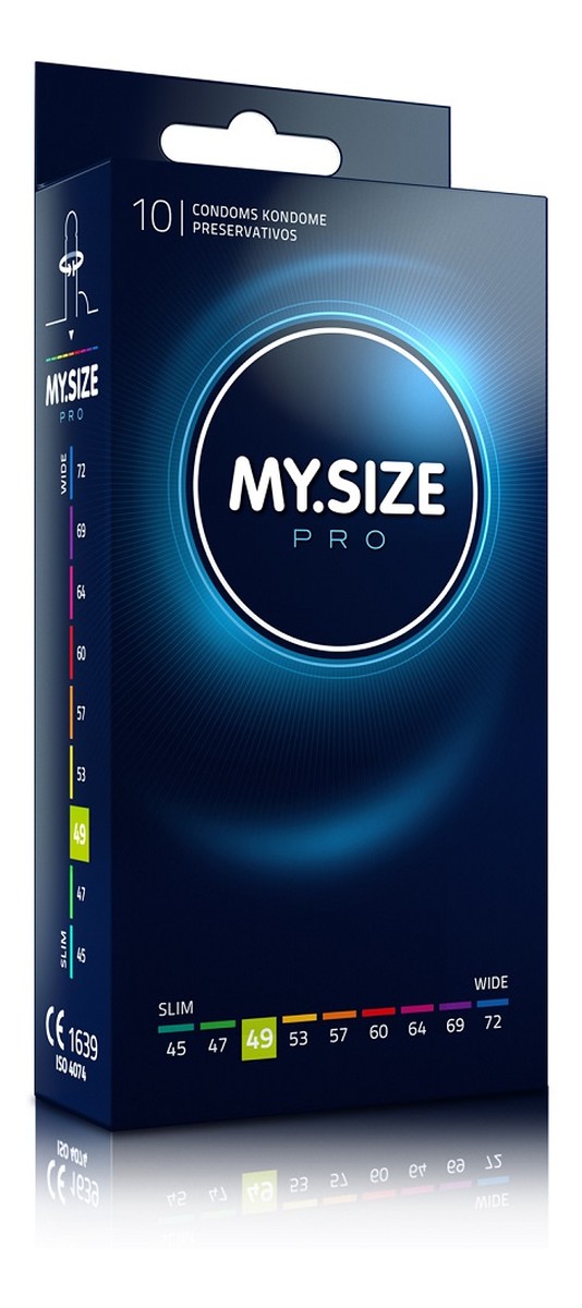 Condoms prezerwatywy 49mm 10szt
