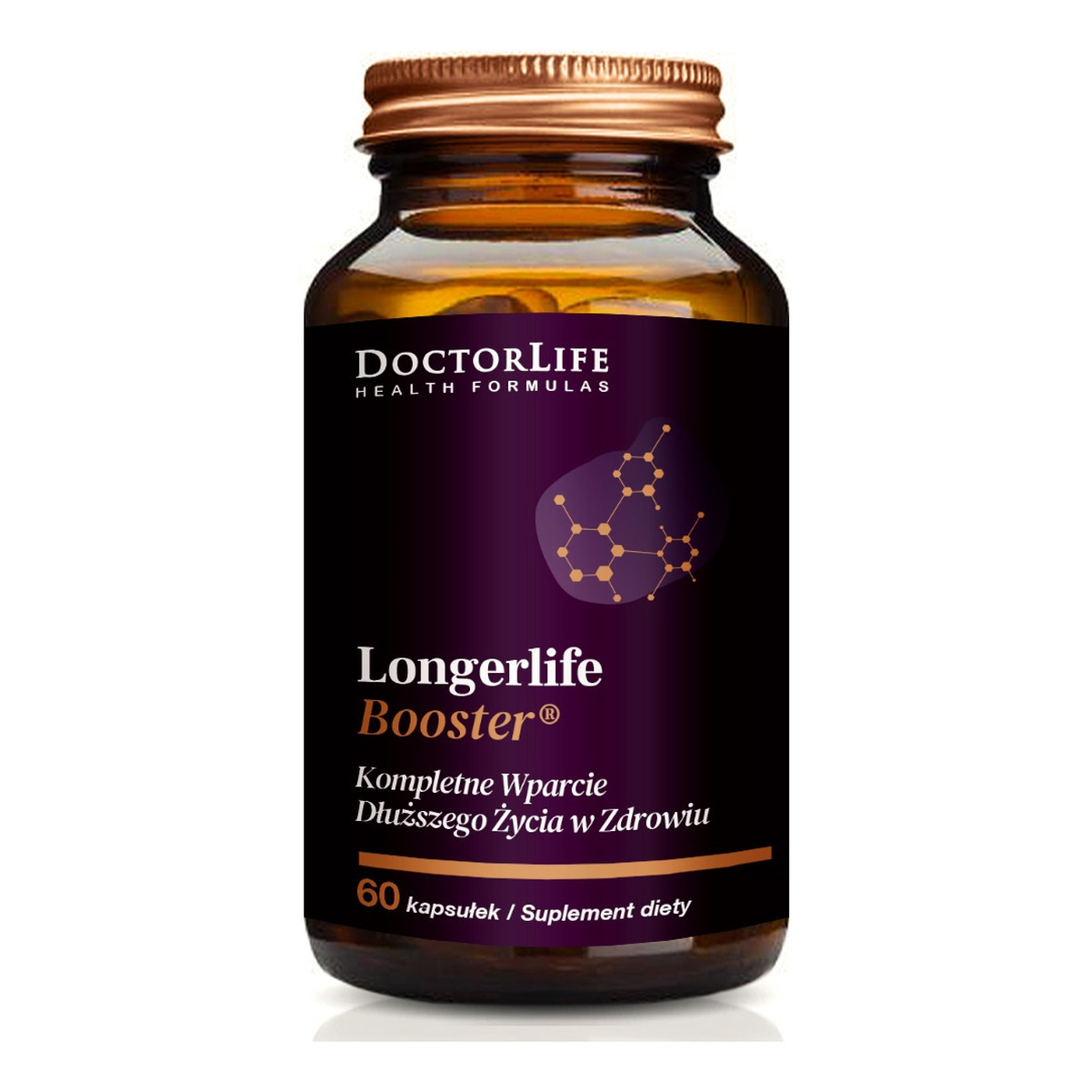 Doctor Life LongerLife Booster wsparcie zdrowia suplement diety 60 kapsułek