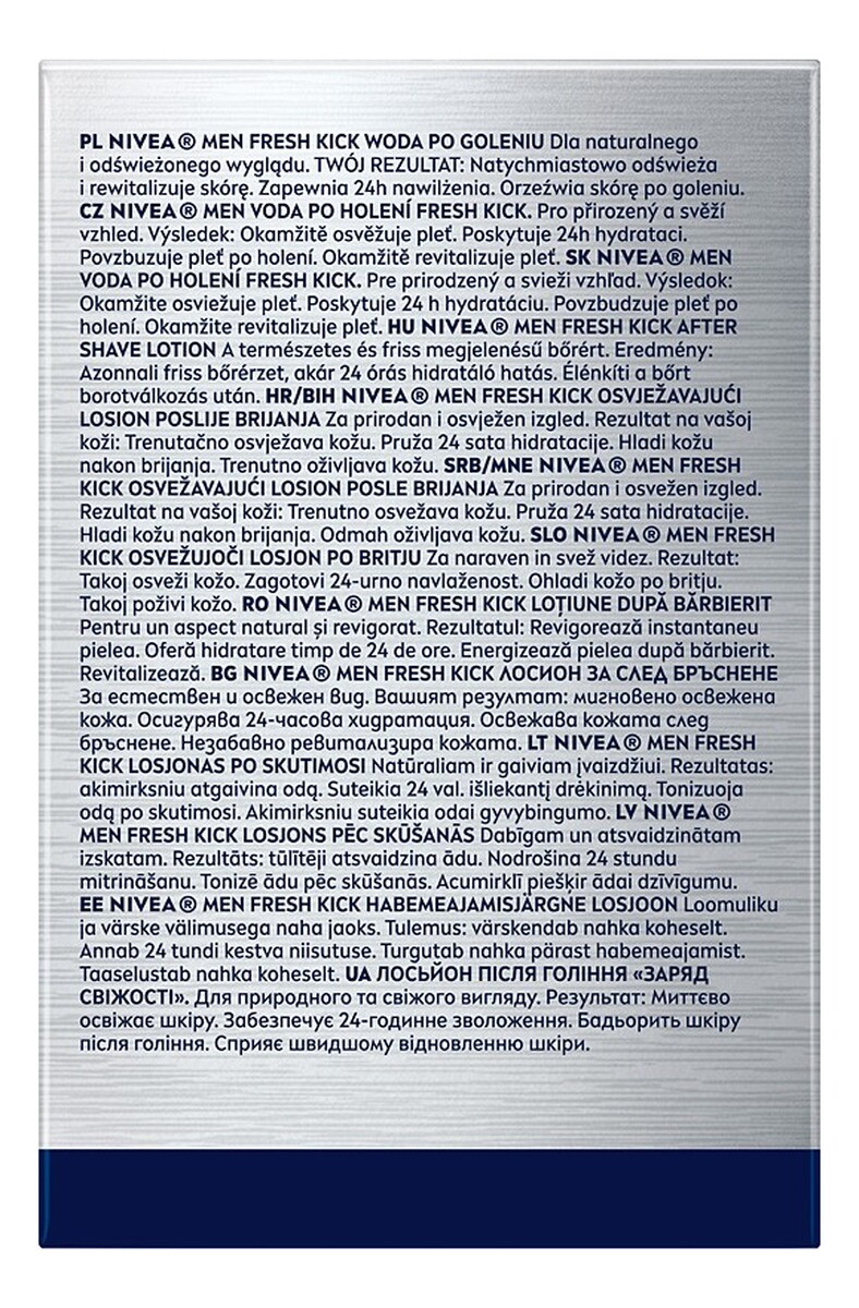 Woda po goleniu fresh kick