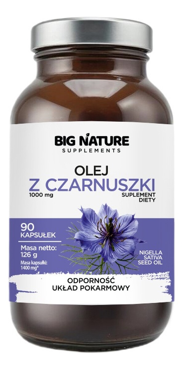 Olej z czarnuszki suplement diety 90 kapsułek