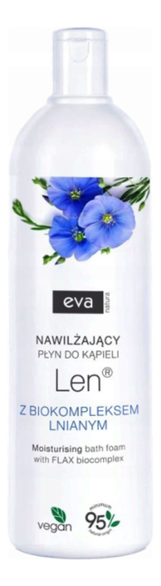Płyn do kąpieli nawilżający z biokompleksem lnianym