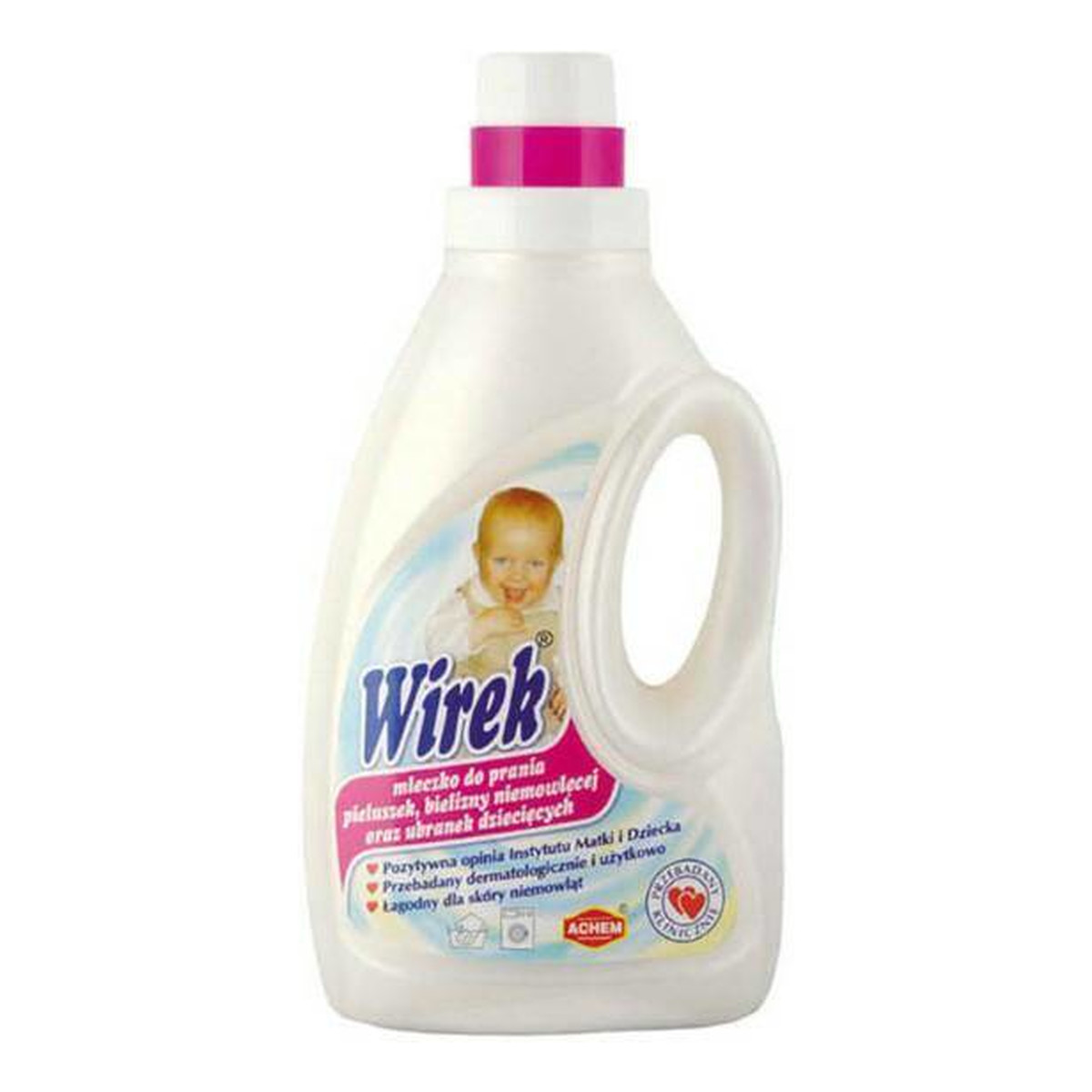 Achem Wirek Mleczko do prania pieluch 1000ml