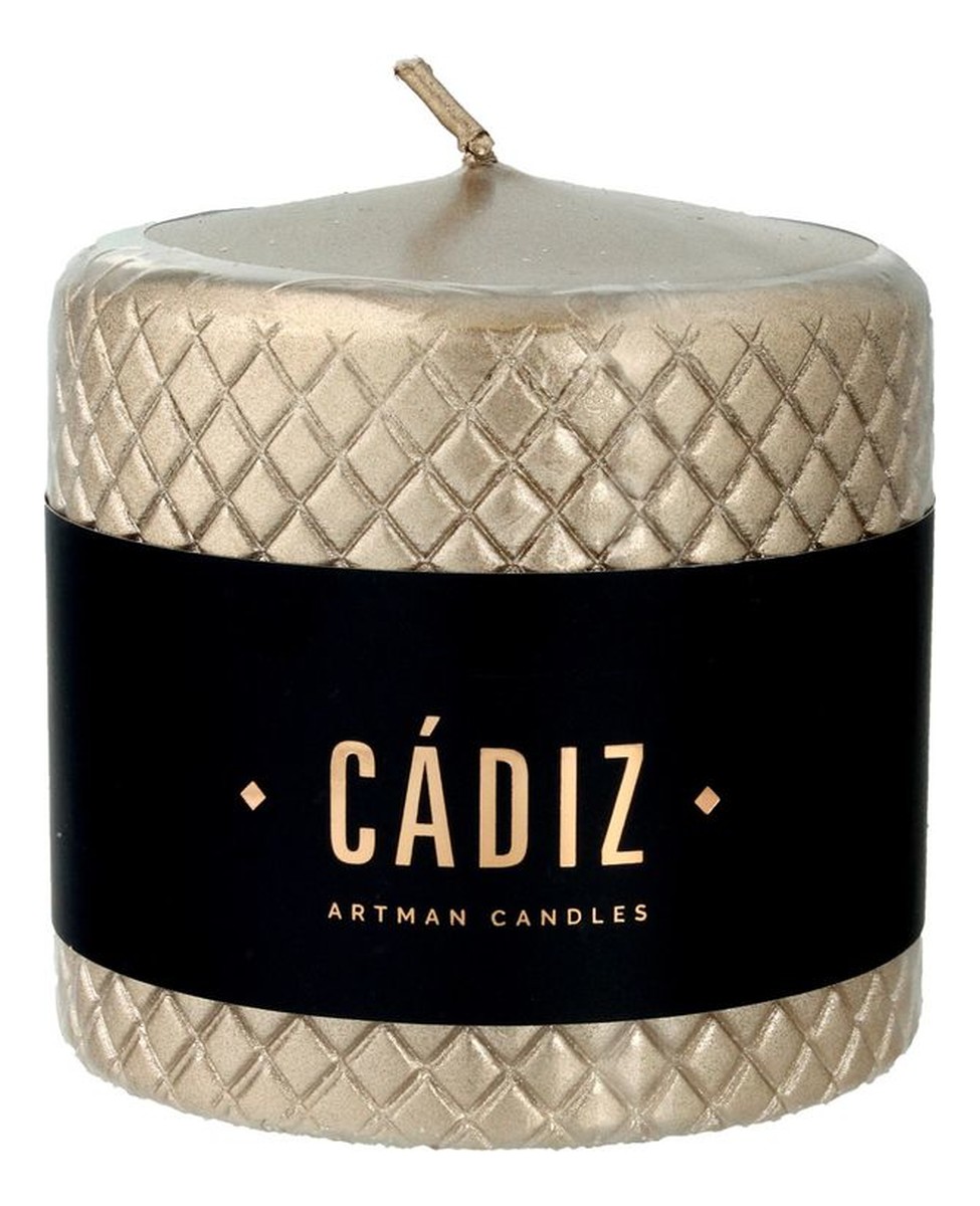 Świeca Cadiz - walec mały szampan