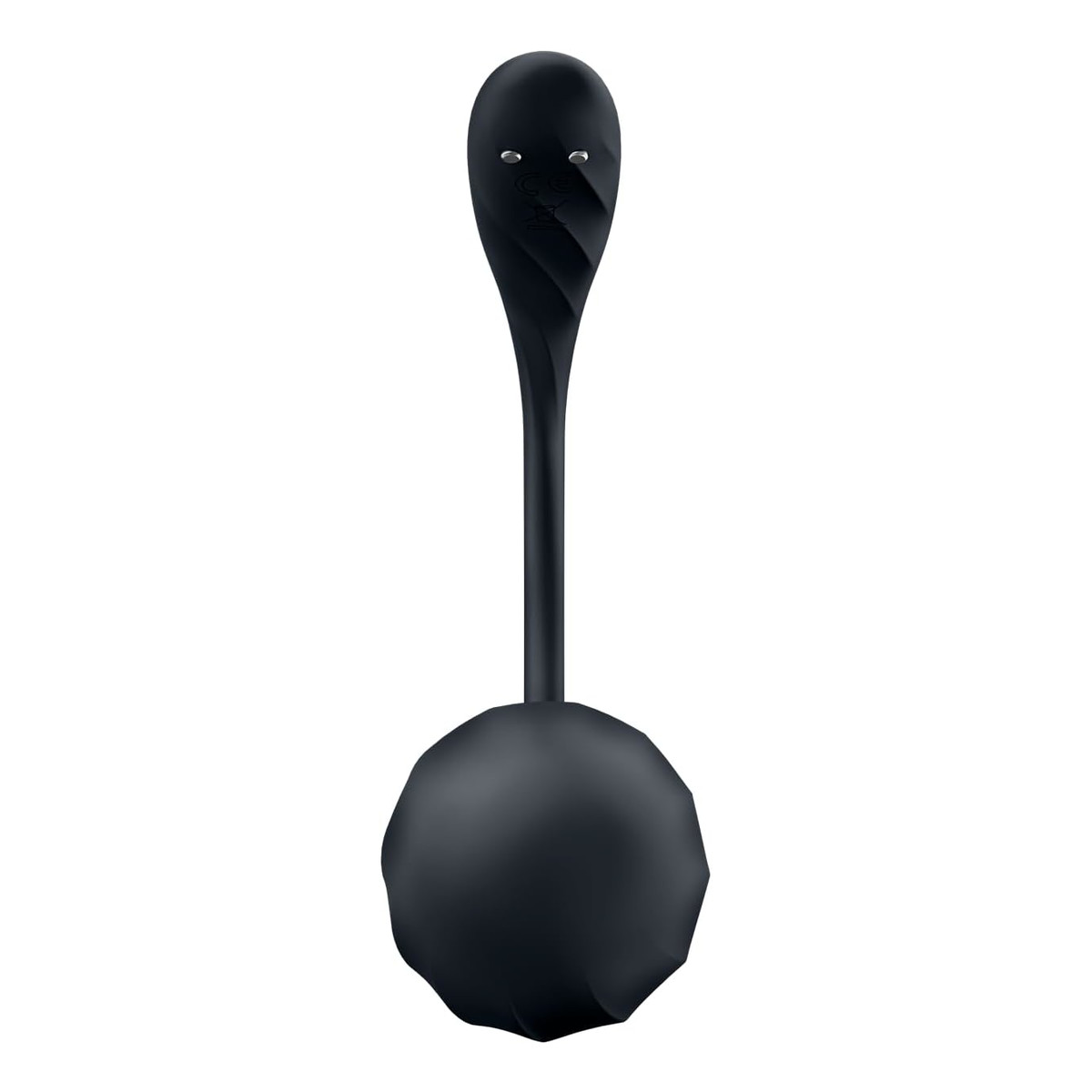 Satisfyer Ribbed Petal Jajeczko wibrujące Black