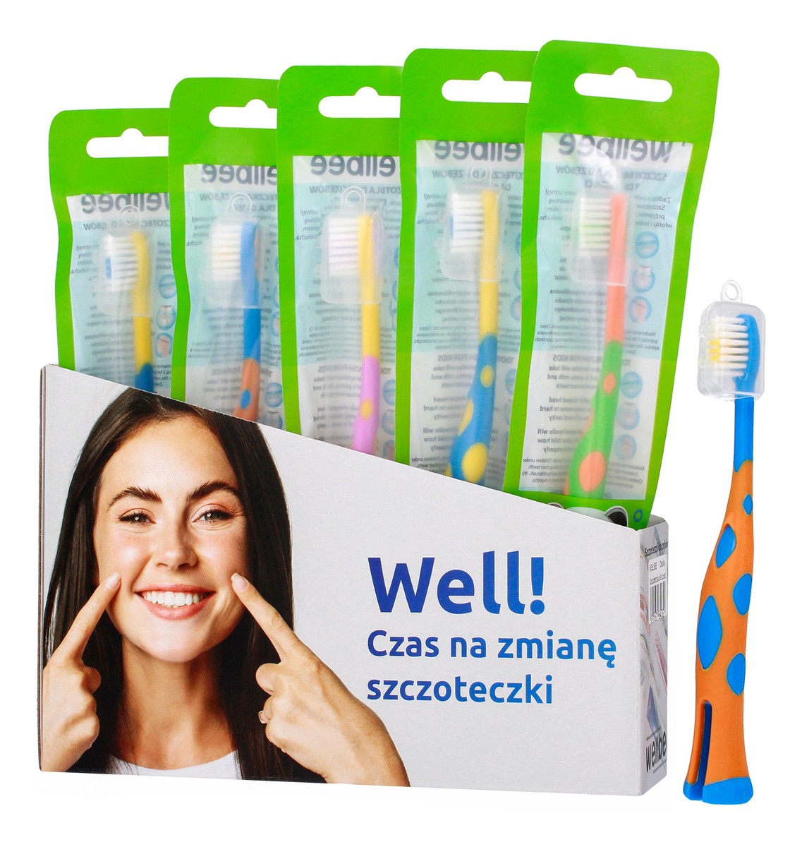 Display Szczoteczka dla dzieci mix 15szt.