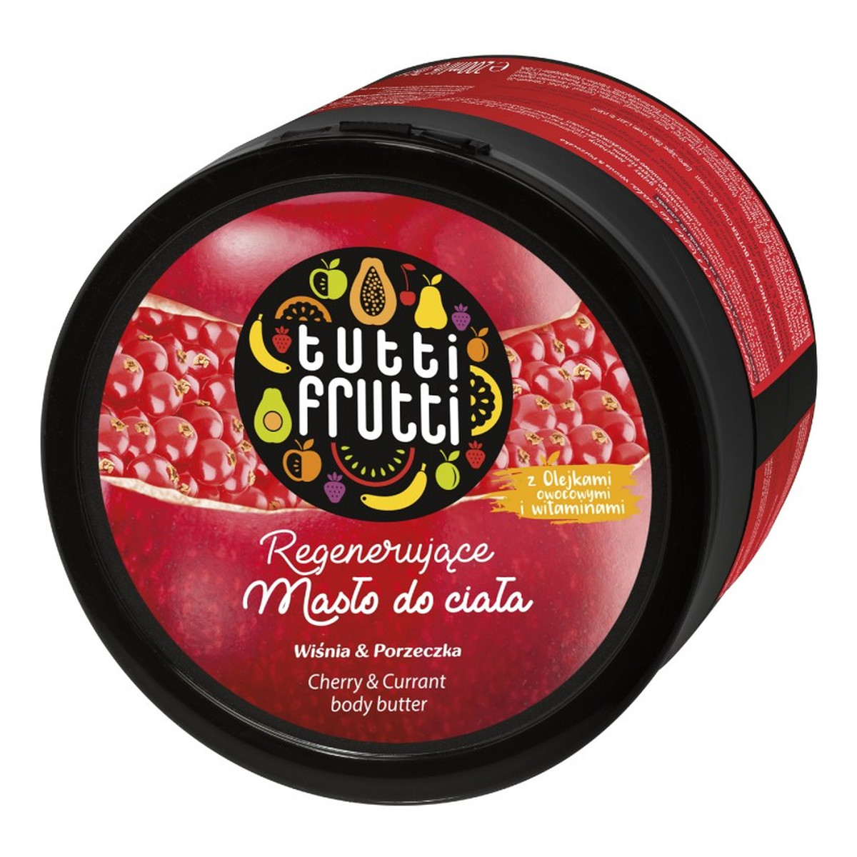 Farmona TUTTI FRUTTI Masło do ciała Wiśnia&Porzeczka 200ml