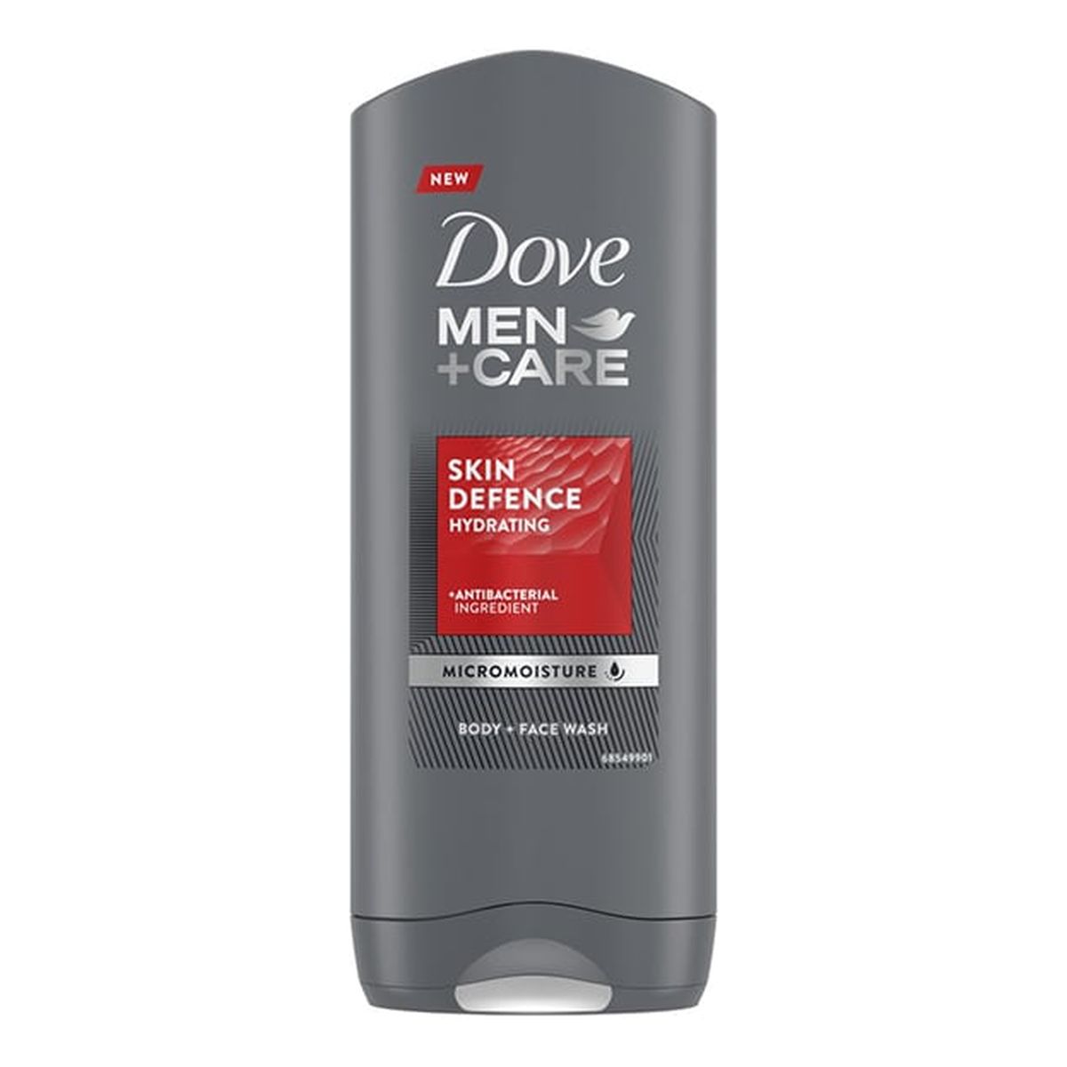 Dove Men+Care Skin Defence Hydration Żel pod prysznic do mycia twarzy i ciała 400ml