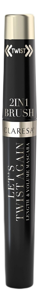 Let's twist again length volume mascara tusz do rzęs wydłużająco-pogrubiający black
