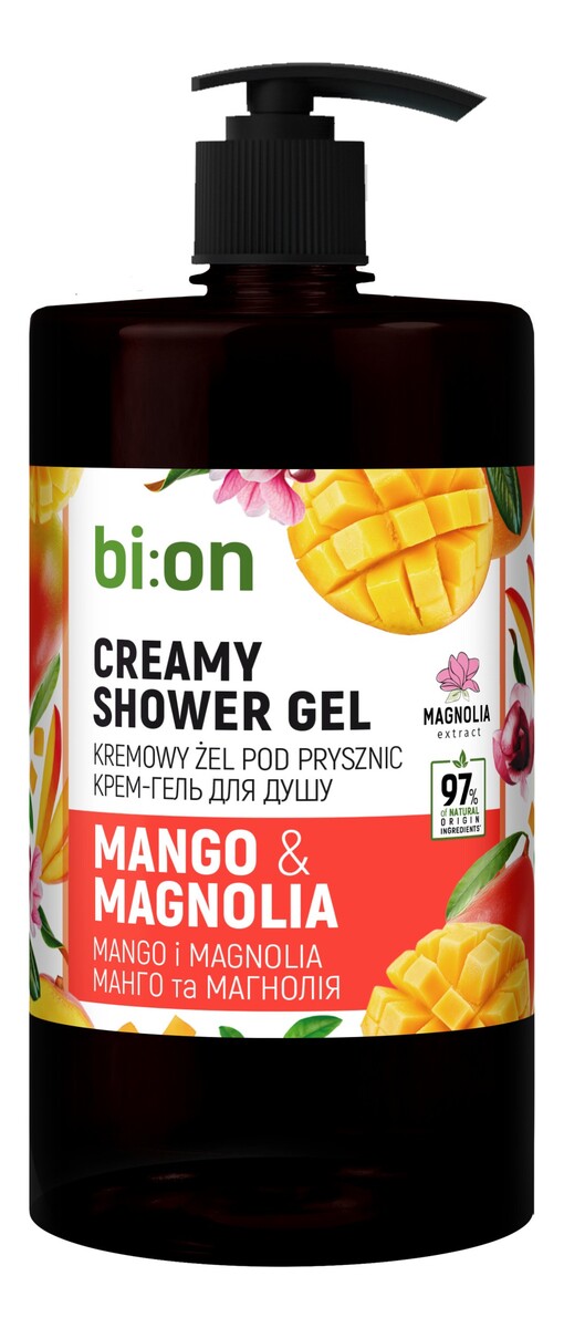 Kremowy żel pod prysznic Mango i Magnolia