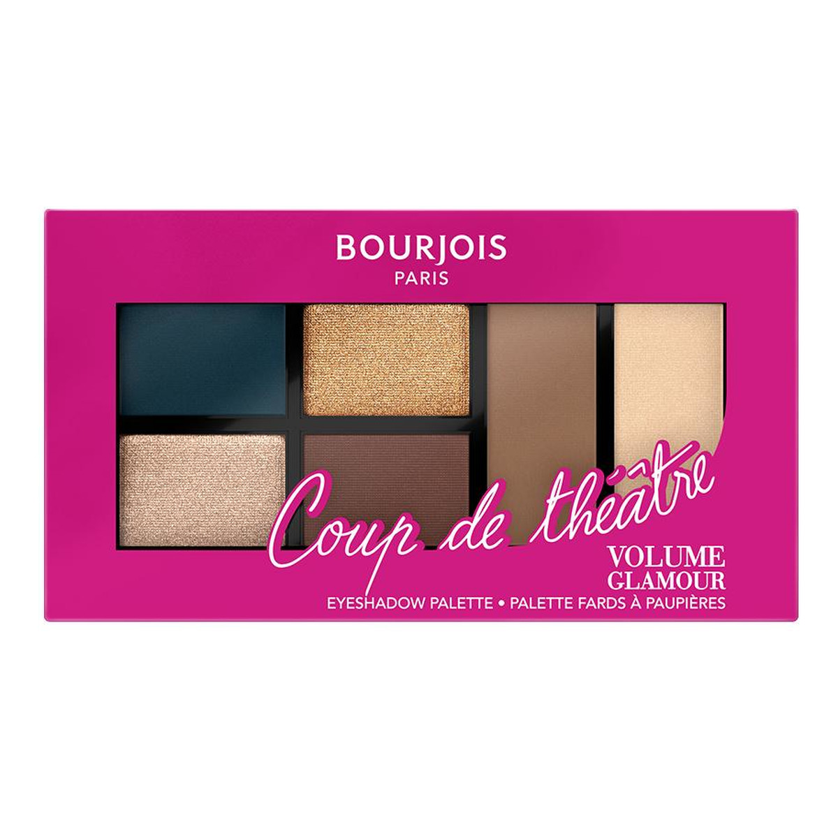 Bourjois Volume Glamour Eyeshadow Palette paleta cieni do powiek 8g