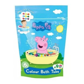 Świnka Peppa barwinki koloryzujące do kąpieli