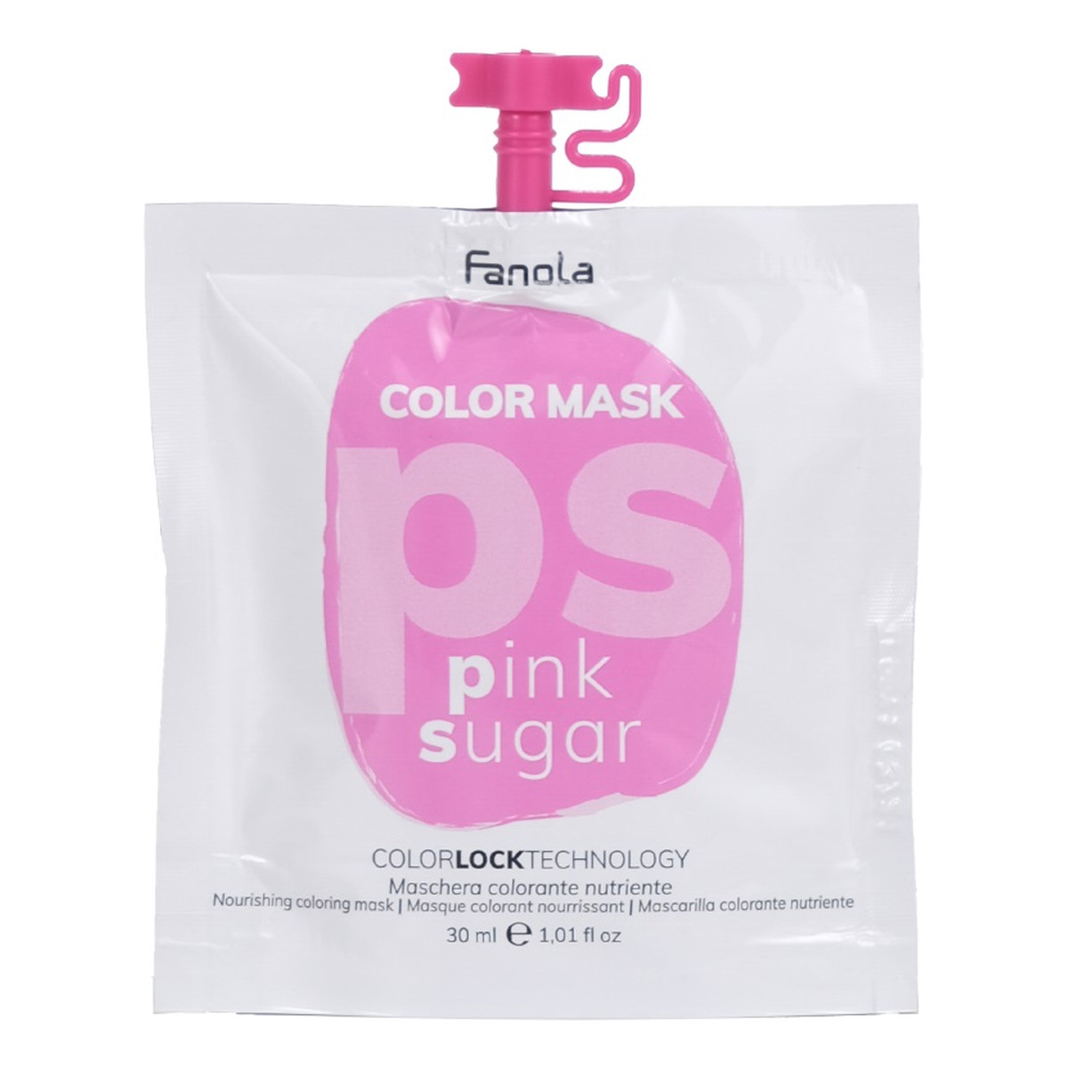 Fanola Color mask maska koloryzująca do włosów sugar pink 30ml