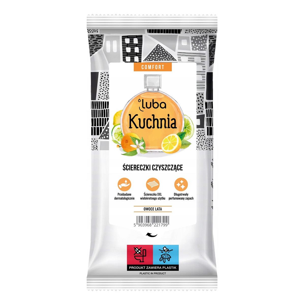 Luba Comfort ściereczki czyszczące kuchnia 32szt