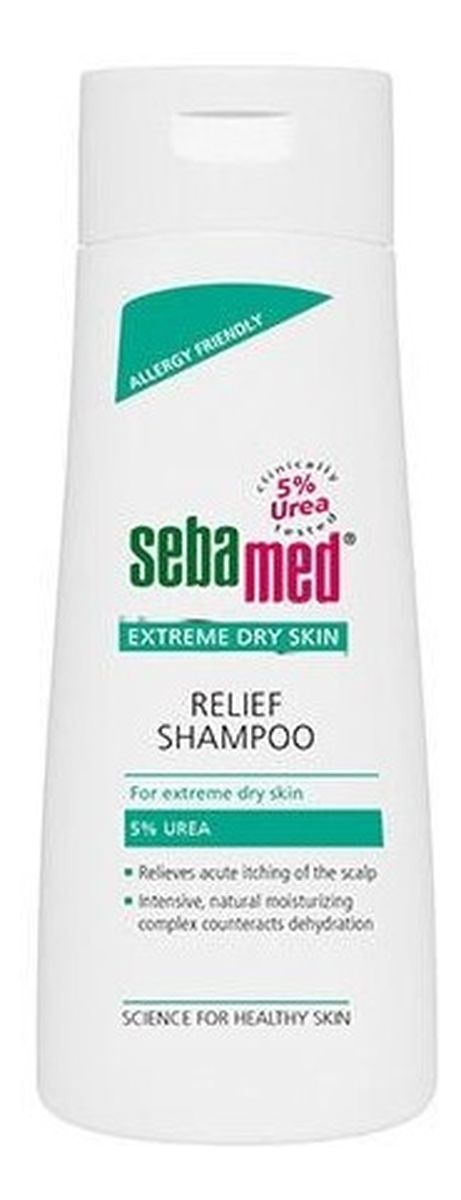5% Urea Kojący szampon do bardzo suchych włosów