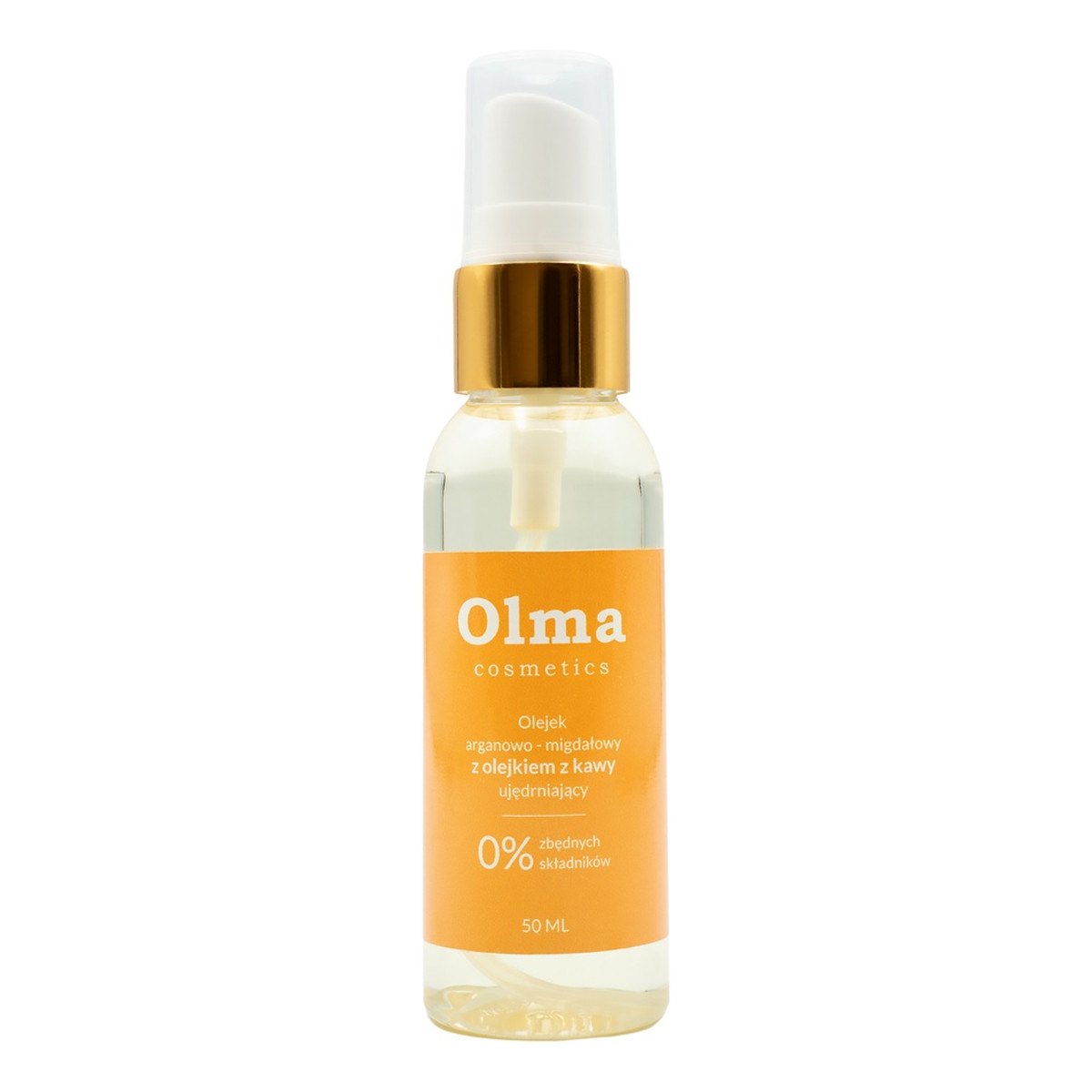 Olma Cosmetics Olejek ujędrniający aragnowo-migdałowy z olejkiem z kawy 50ml