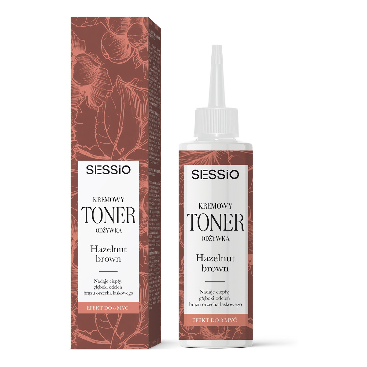 Sessio Toner Kremowy Hazelnut Brown