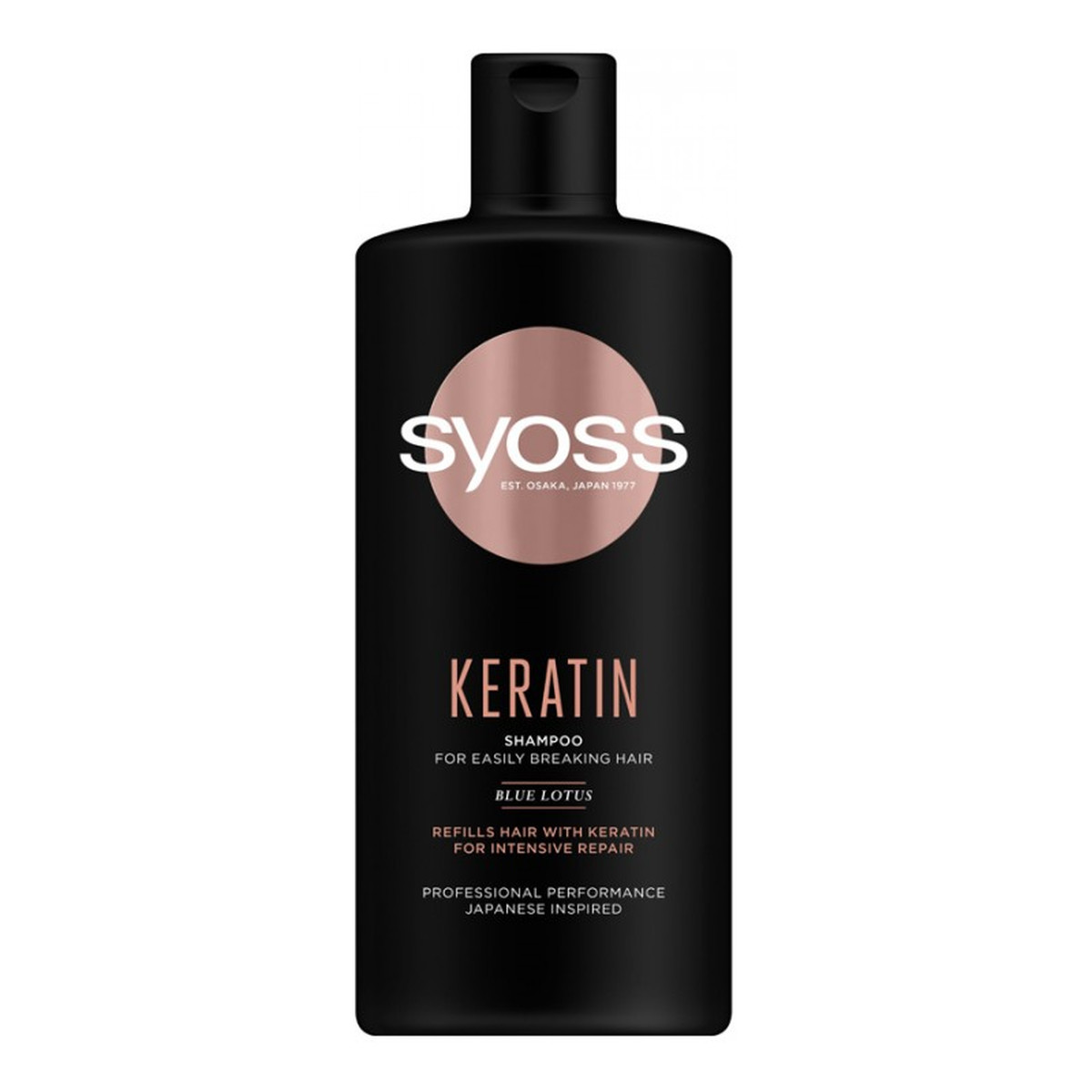 Syoss Keratin shampoo szampon do włosów słabych i łamliwych 440ml