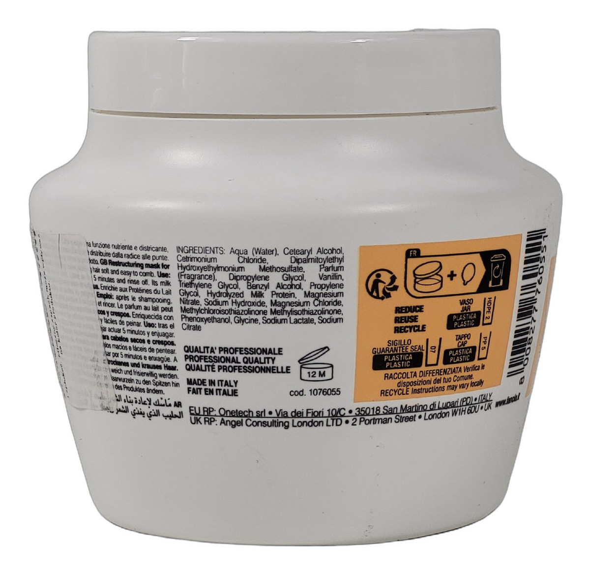 Maska Rekonstruująca do Włosów Suchych i Łamliwych