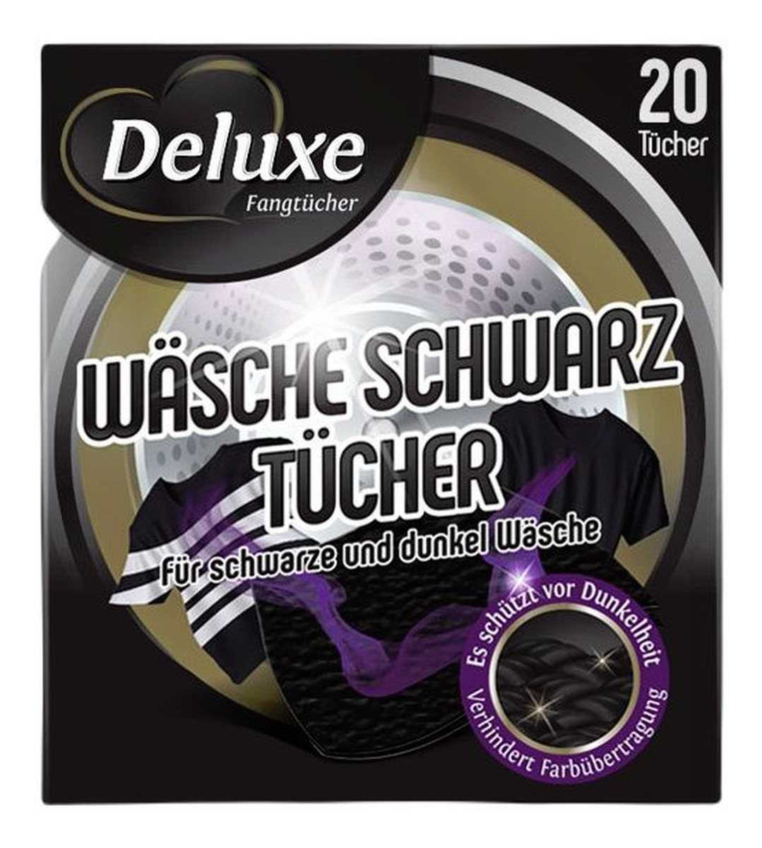 Chusteczki czerń do prania