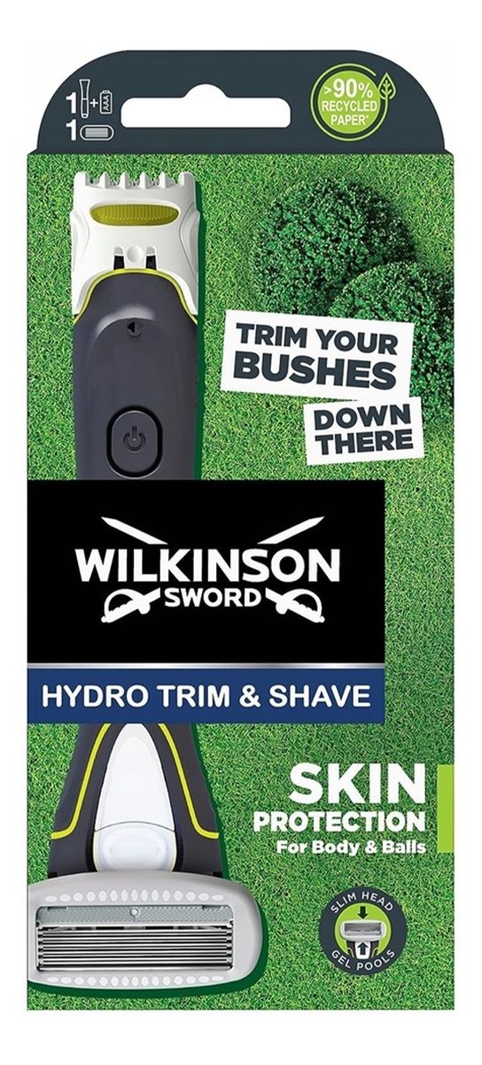 Hydro trim shave maszynka do golenia i trymer 1szt.