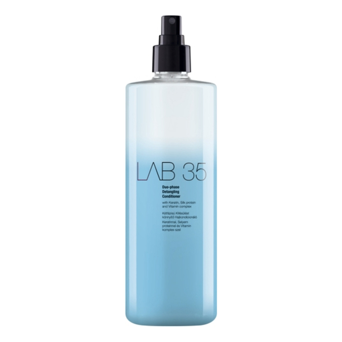 Kallos LAB 35 Duo-Phase Detangling Conditioner dwufazowy wygładzający i ułatwiający czesanie spray do włosów 500ml