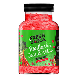 Fresh juice sól do kąpieli rabarbar i żurawina