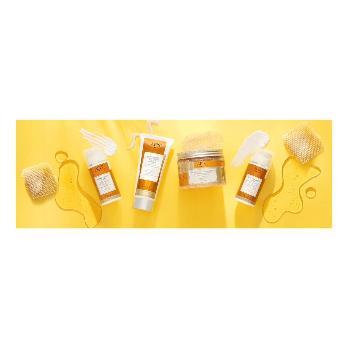 Apis Bogactwo Miodu Regenerujący krem z mleczkiem pszczelimi witaminami A,E 100ml