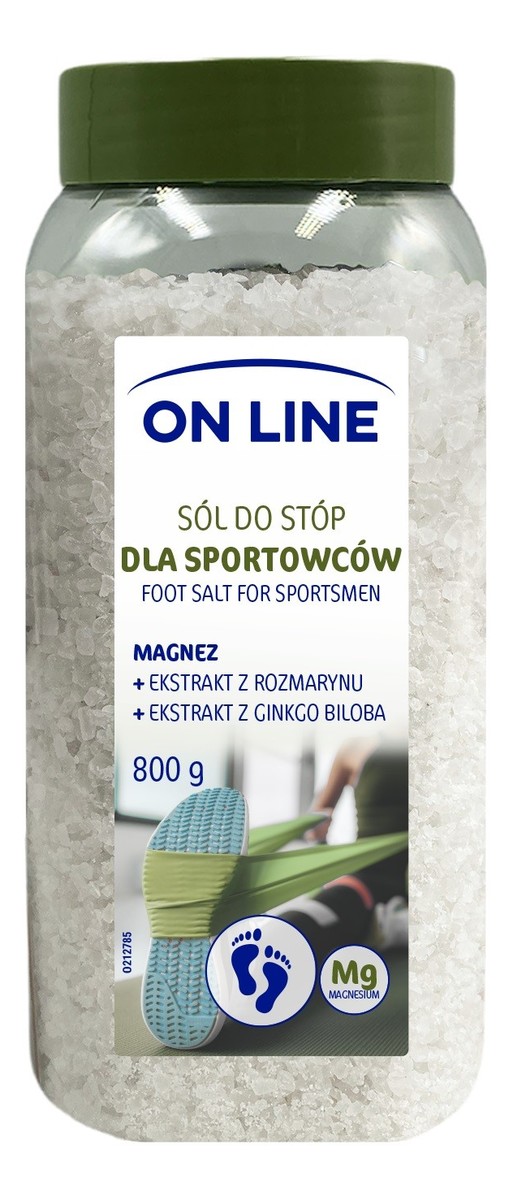 On line sól do stóp dla sportowców