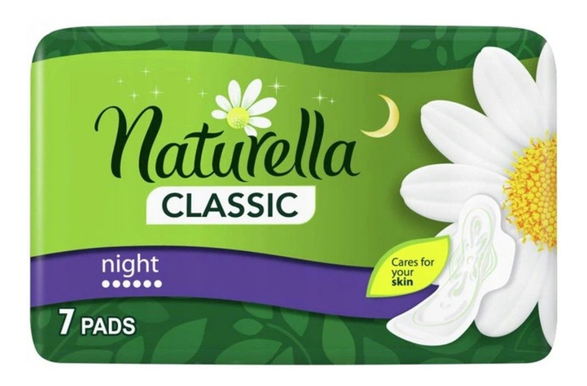 Podpaski Night ze skrzydełkami 1 op.-7 sztuk