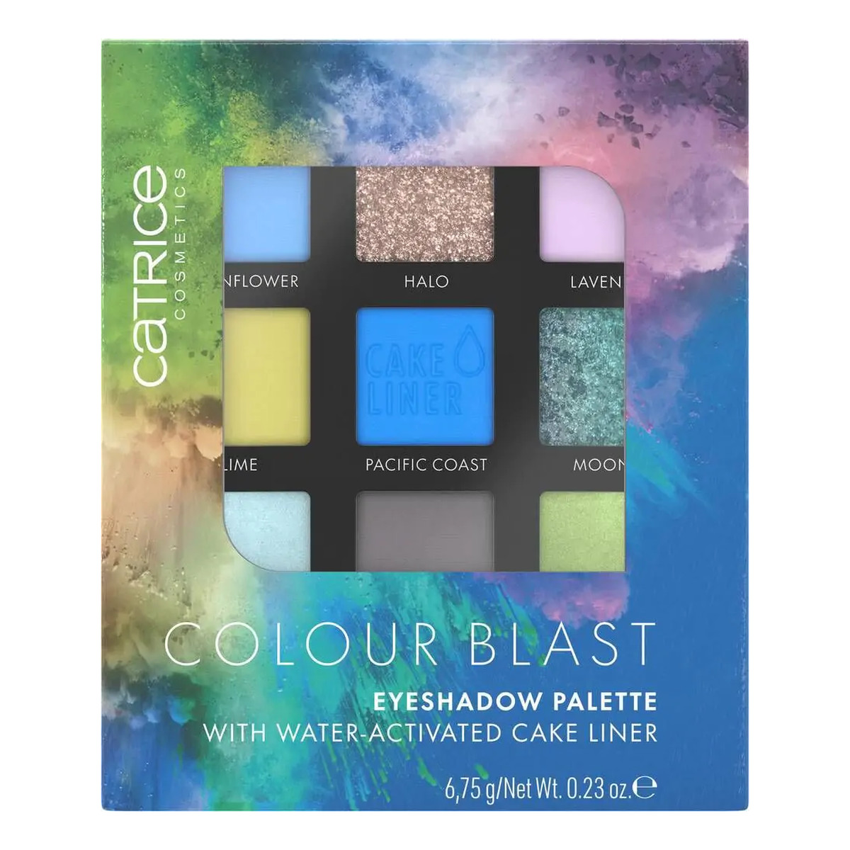 Catrice Colour Blast Eyeshadow Palette Paleta cieni