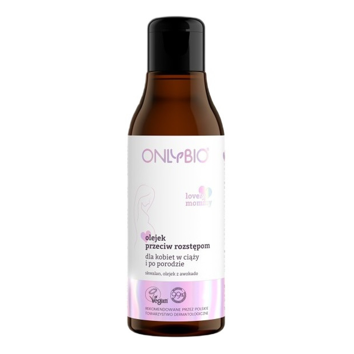 OnlyBio Lovely Mommy Olejek przeciw rozstępom 150ml