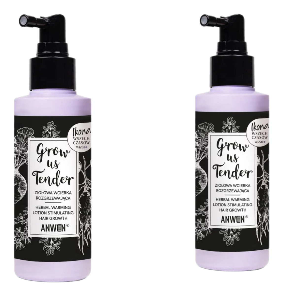 Grow Us Tender Ziołowa wcierka rozgrzewająca 2x150ml