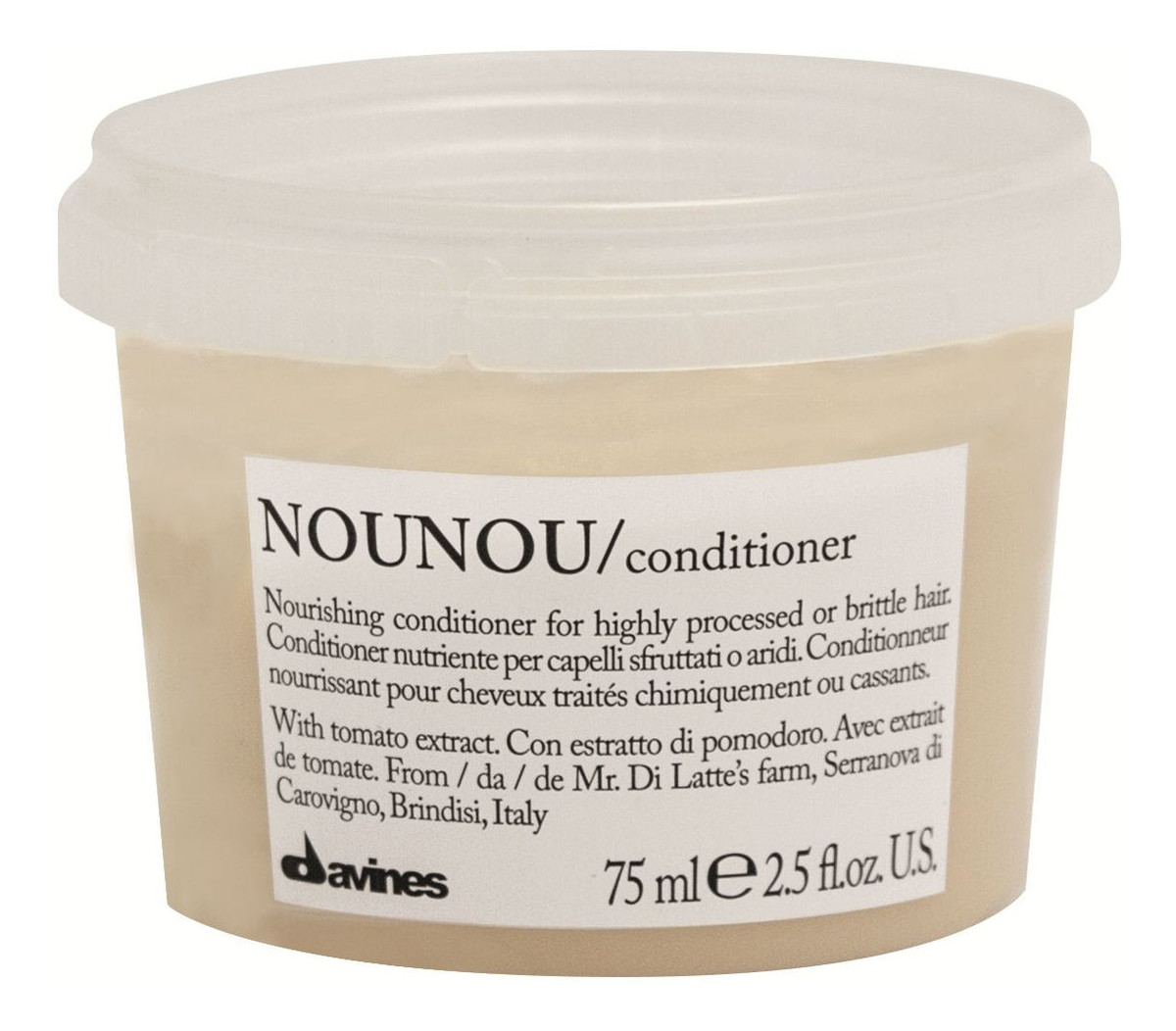 Essential haircare nounou conditioner odżywka nawilżająca do włosów suchych