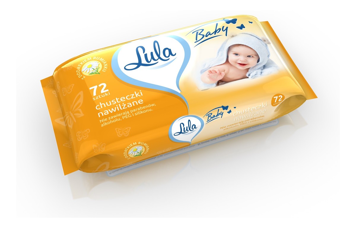 Chusteczki nawilżane z rumiankiem