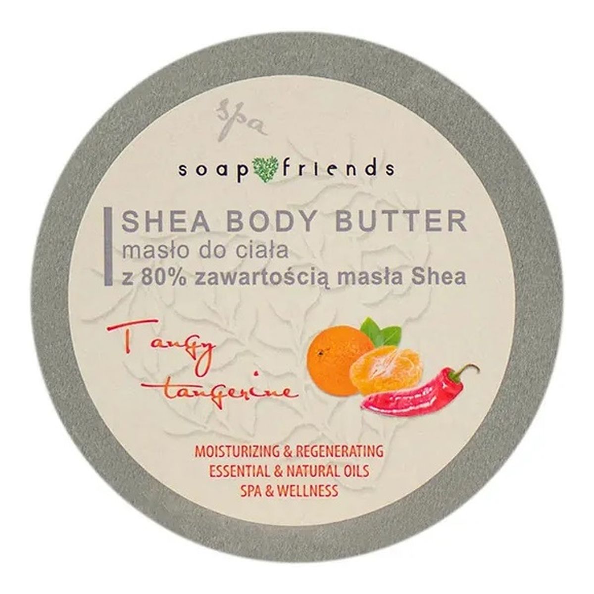 Soap&Friends Shea butter 80% masło do ciała tangy tangerine 200ml