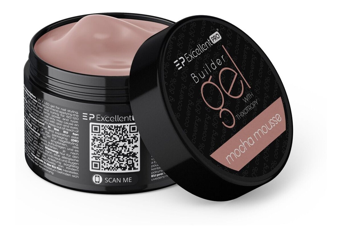 Żel budujący mocha mousse