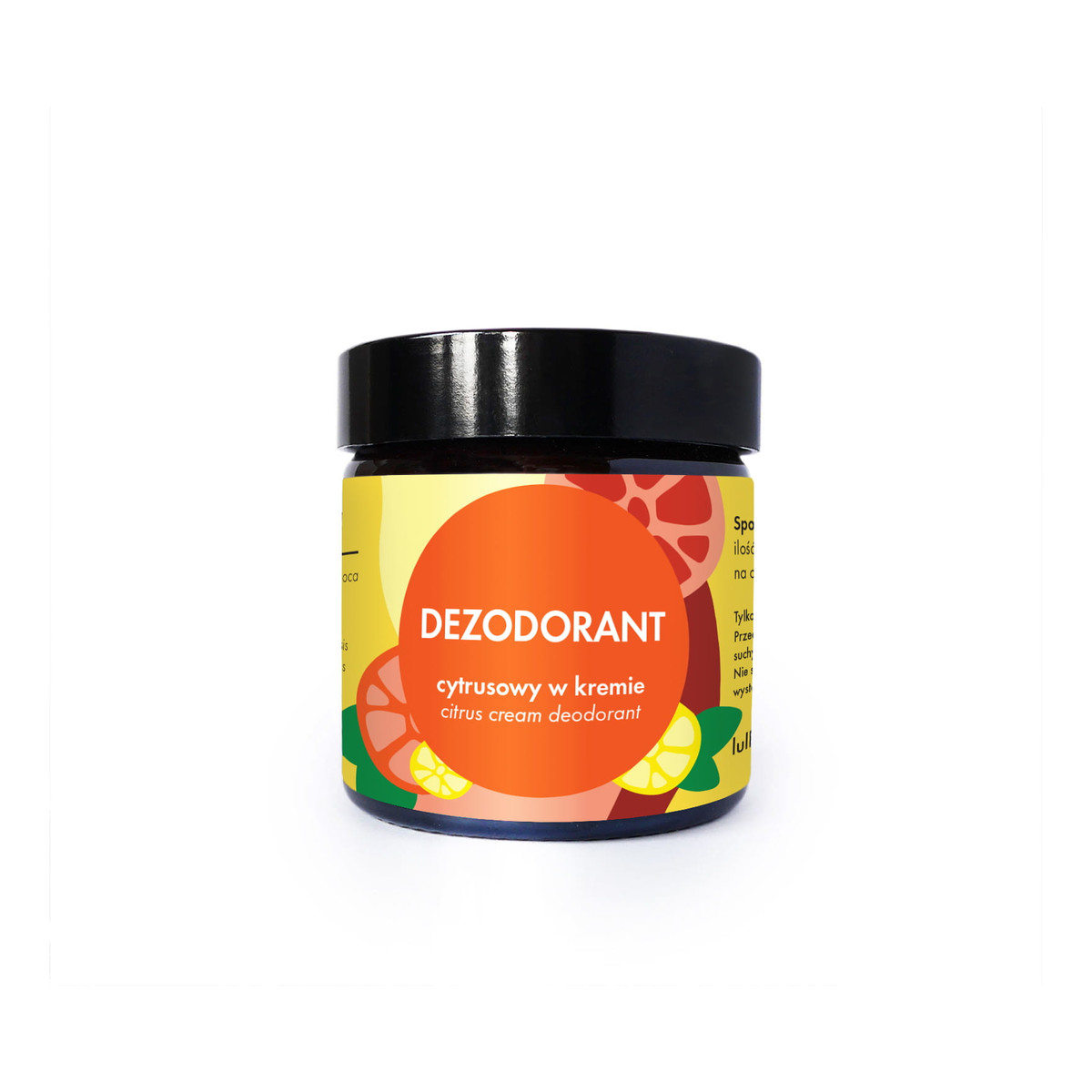 Lullalove Lullalove Dezodorant cytrusowy w kremie 60ml