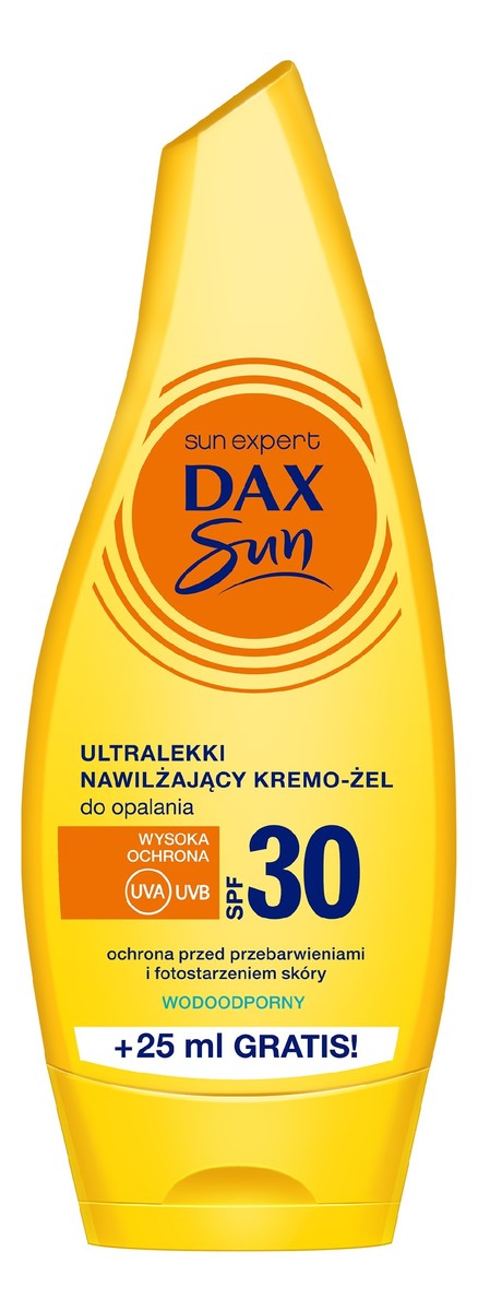 Ultralekki Nawilżający Kremo-Żel do opalania SPF 30