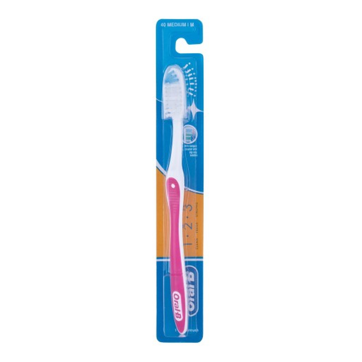 Oral-B Szczoteczka do zębów 1-2-3 Medium - mix kolorów