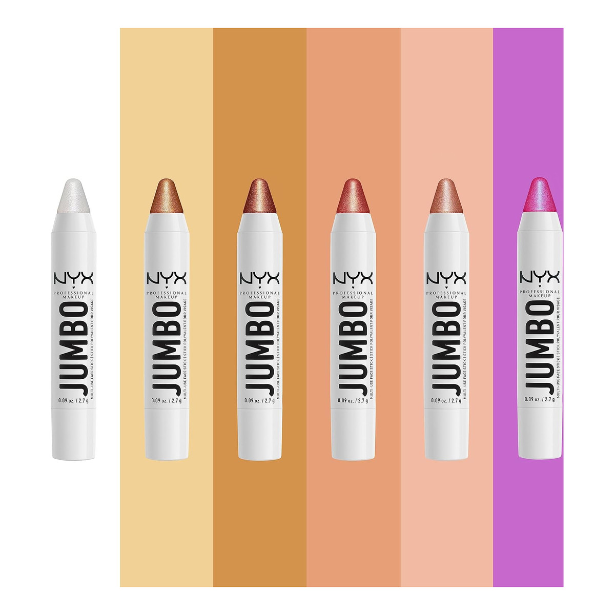 NYX Professional MakeUp Jumbo Rozświetlacz w sztyfcie do twarzy 2.7g