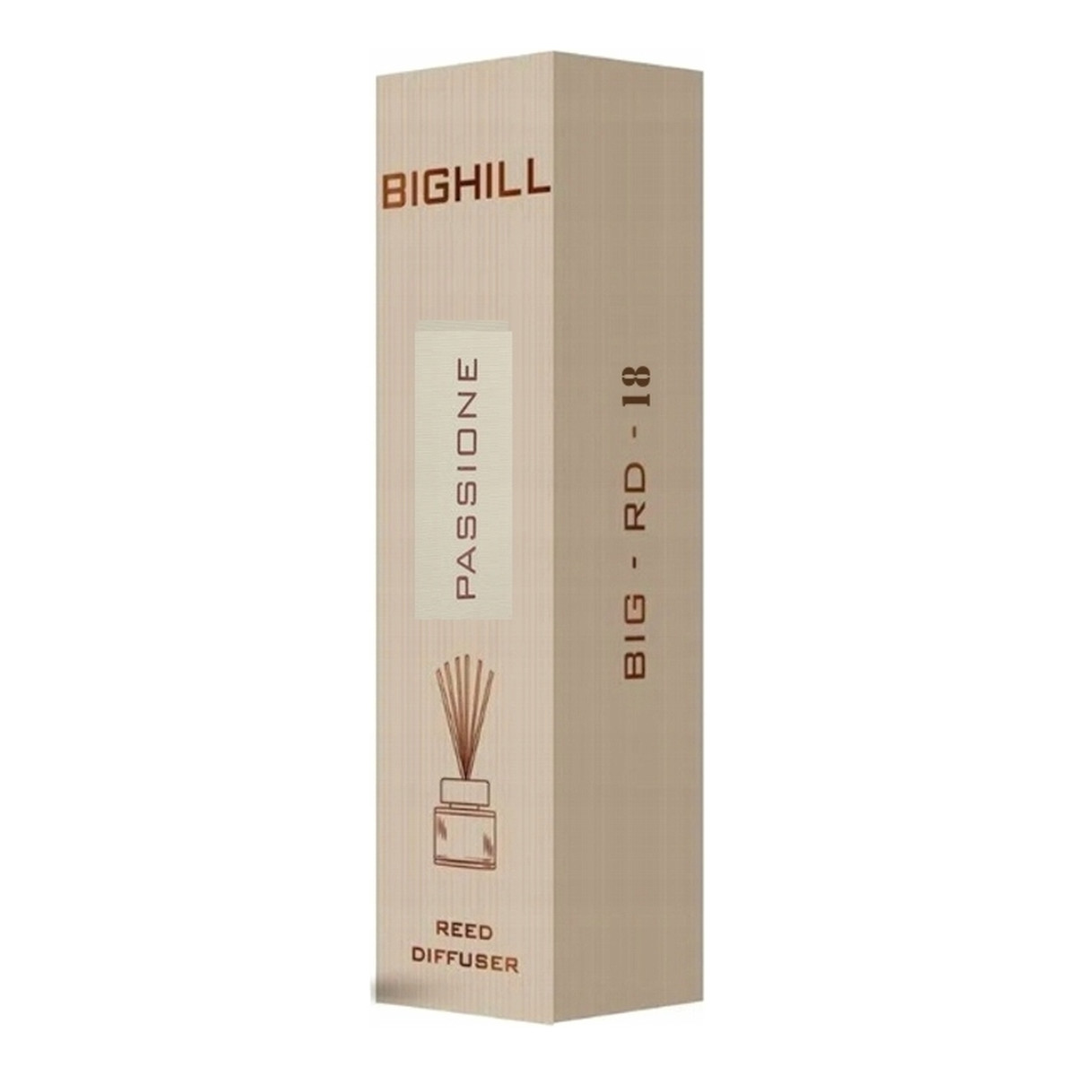 Bighill Ekskluzywny dyfuzor zapachowy z patyczkami Mademoiselle + Passione 2x120ml